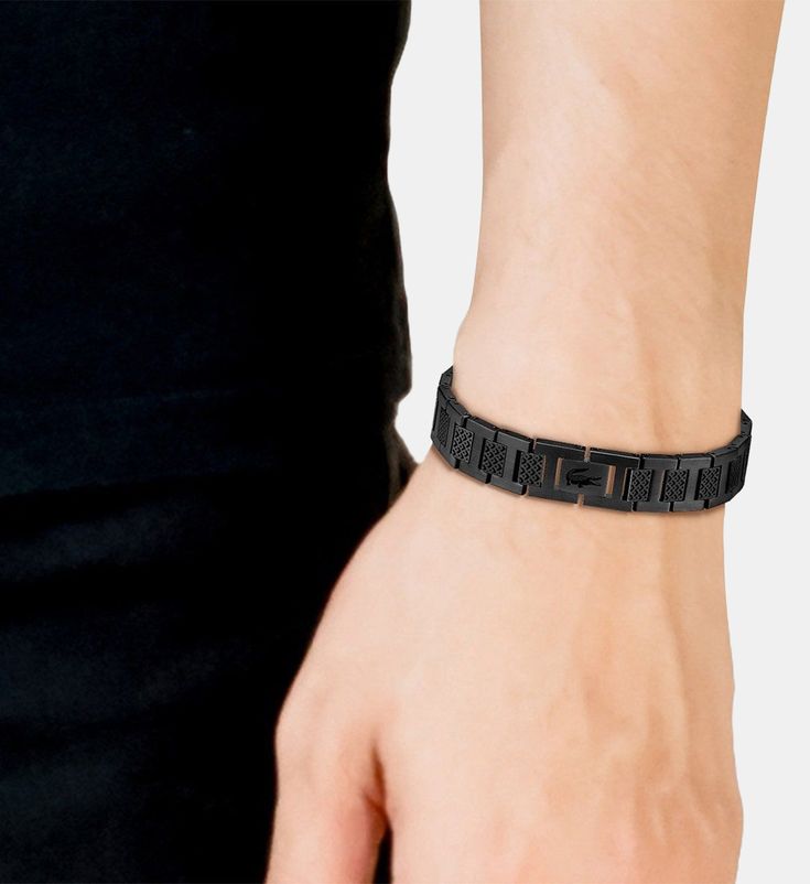 Stainless steel bracelet for men - LACELLE