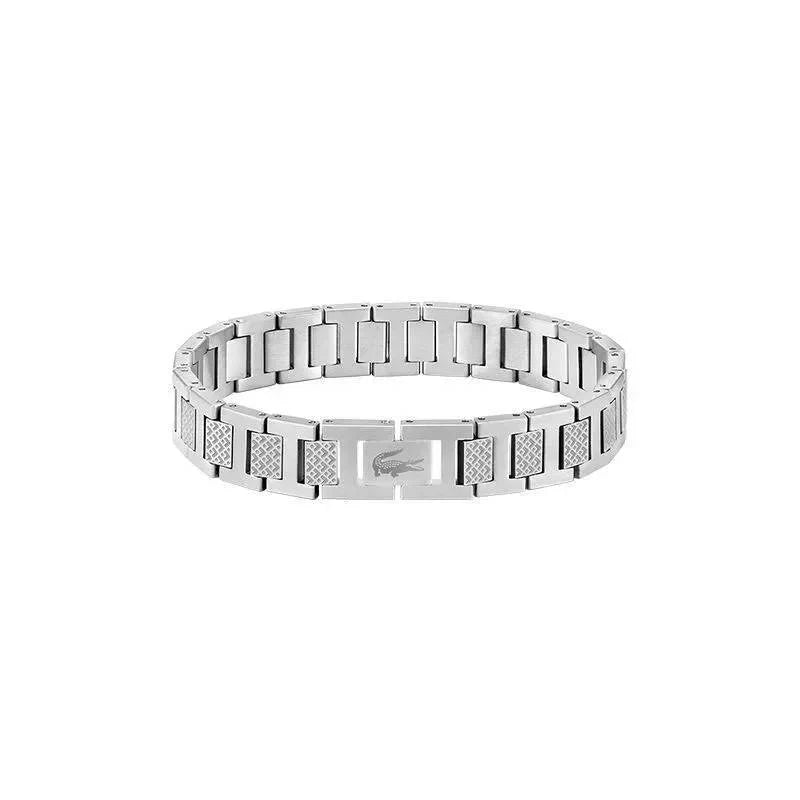 Stainless steel bracelet for men - LACELLE