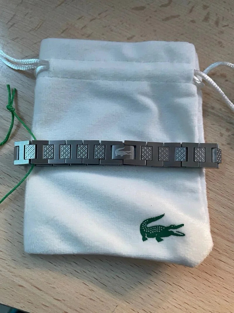 Stainless steel bracelet for men - LACELLE